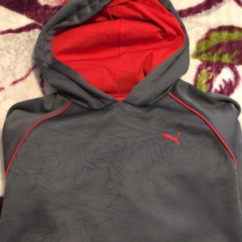 Boys Puma Pullover Hoodie